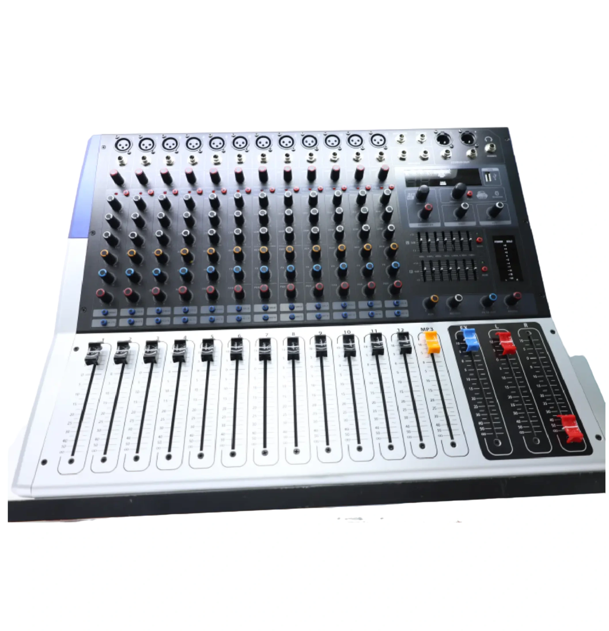 Promixer KV Professional Multi-Channel Powered Audio Mixer