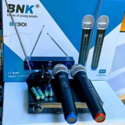 BNK BK-901 VHF Dual Channel Wireless Microph