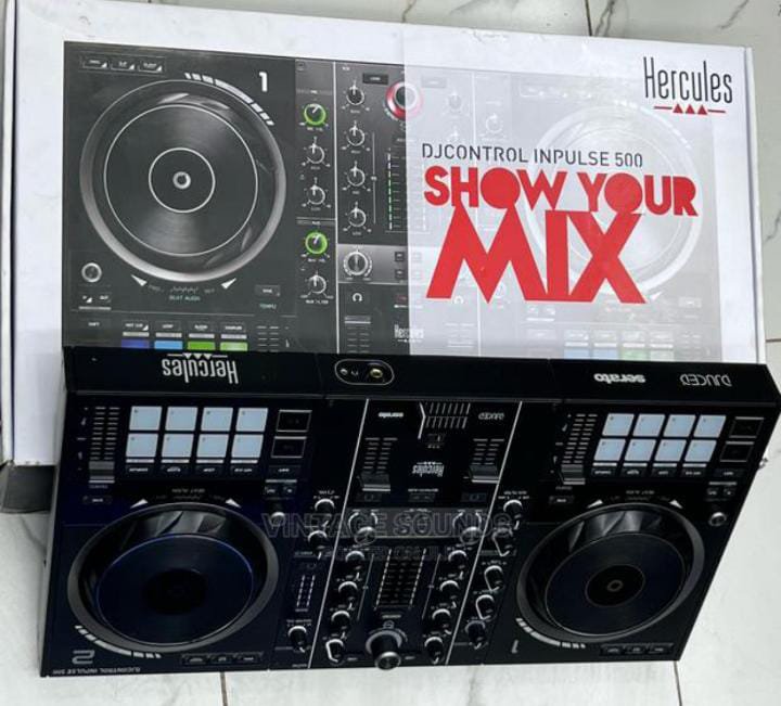 Hercules DJControl Inpulse 500 — 2-Deck USB DJ Controller