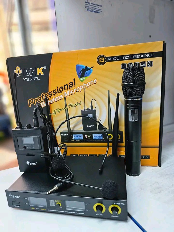 BNK X35HTL 3in1 Professional Wireless Microphone System