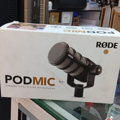 The RØDE PodMic Dynamic Podcasting Microphone