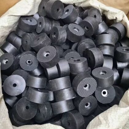 Heavy-Duty Anti-Vibration Rubber Speaker Feet