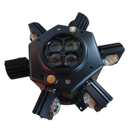 6-Arm LED Bee-Eye Moving Head DJ Stage Light