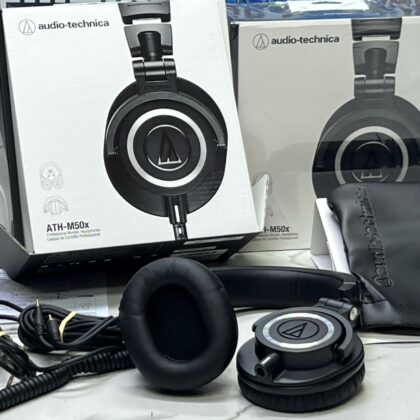 Audio-Technica ATH-M50x Professional Studio Monitor Headphones