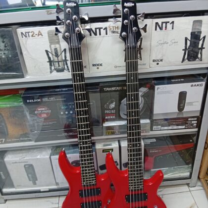 Ibanez GSR205 GIO 5-String Bass Guitar – Transparent Red