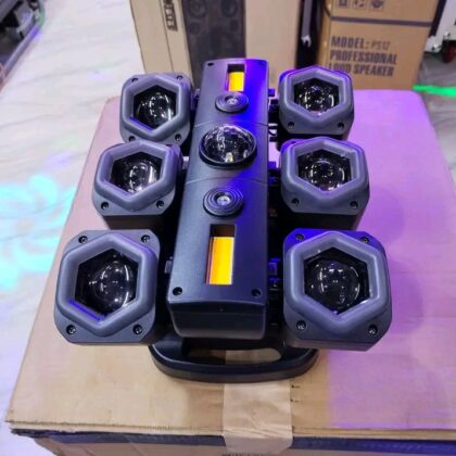 6-in-1 LED DMX Moving Head Multi Effect Stage Light