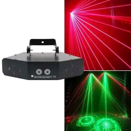 6-Eye RGB DMX Stage Laser Light