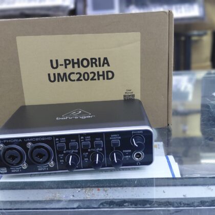 Behringer U-Phoria UMC202HD USB Audio Interface