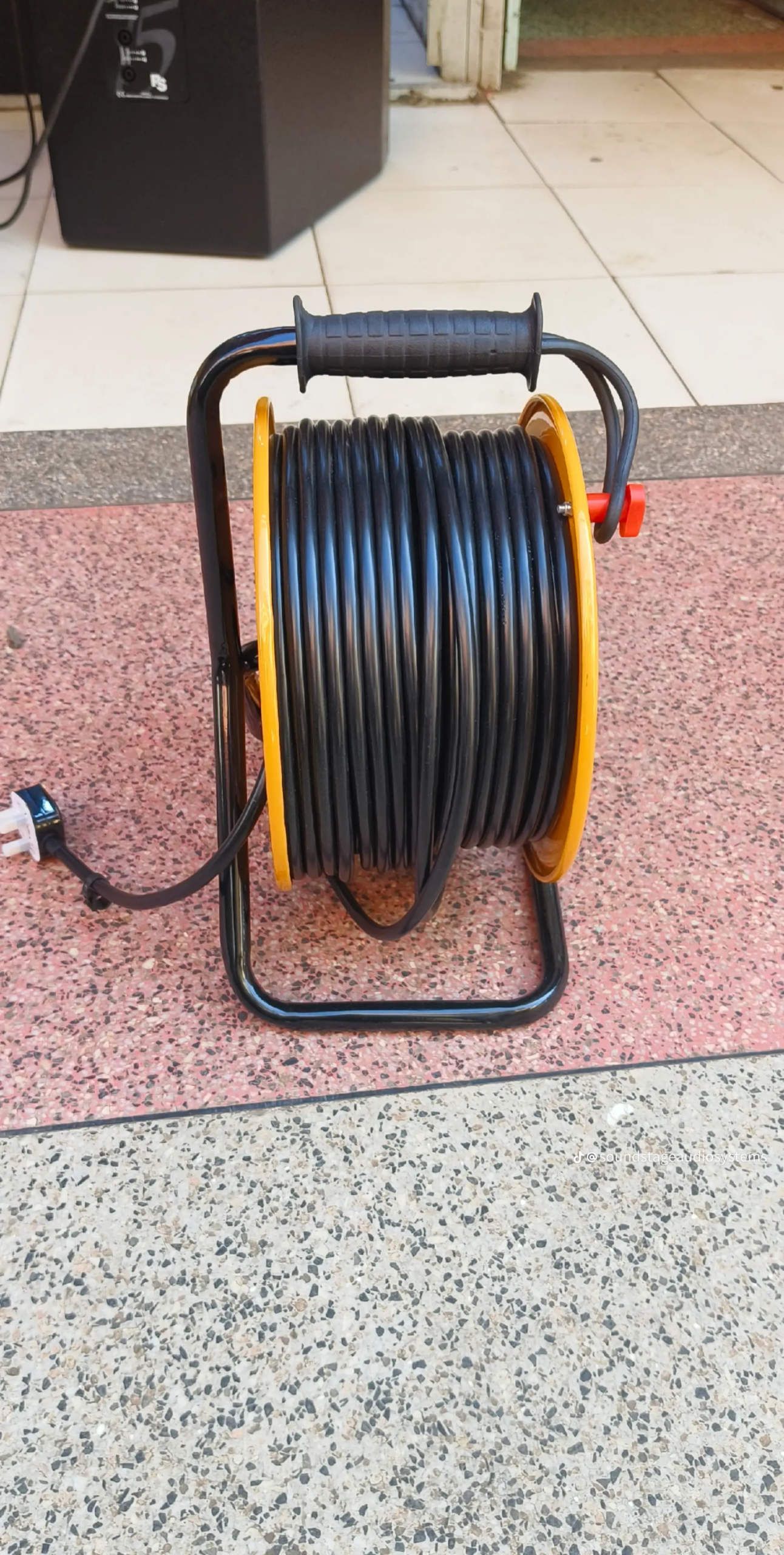 50M 2.5mm Heavy Duty Power Extension Cable Reel - Image 2