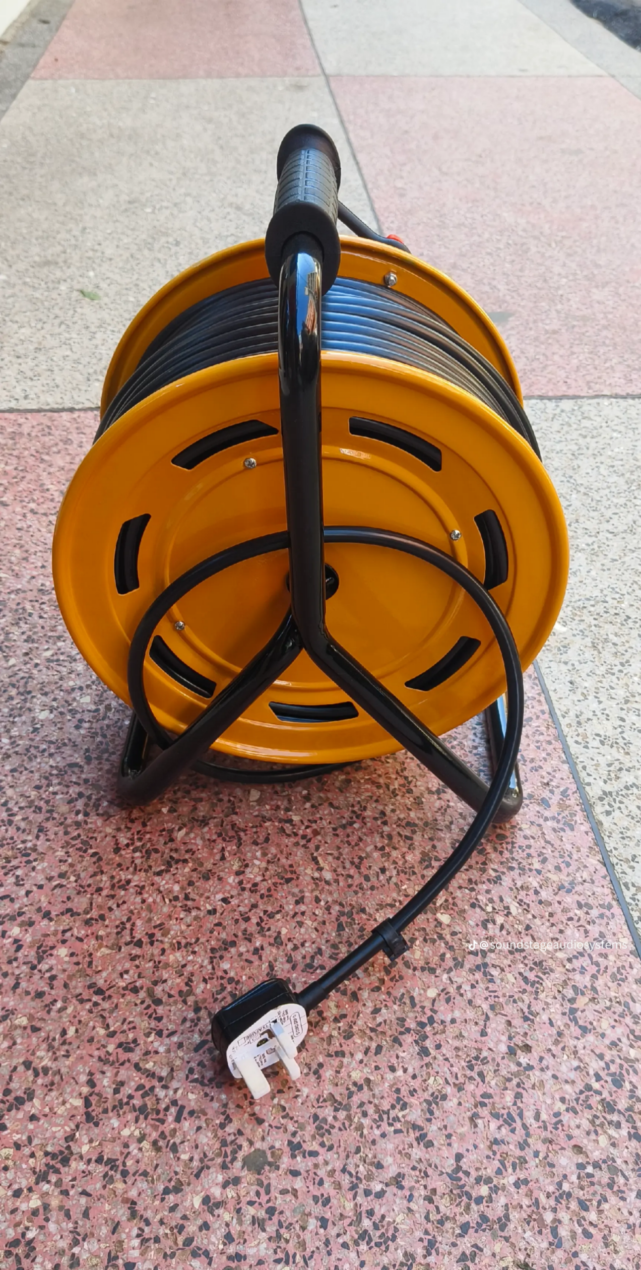 50M 2.5mm Heavy Duty Power Extension Cable Reel - Image 3