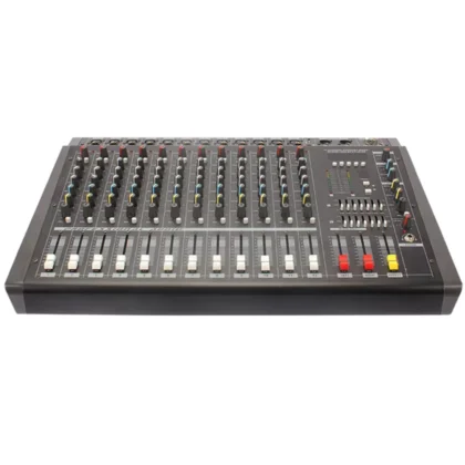 Max PMX1208DU 12-Channel Professional Powered Mixer