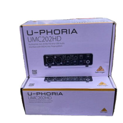 Behringer U-Phoria UMC202HD USB Audio Interface